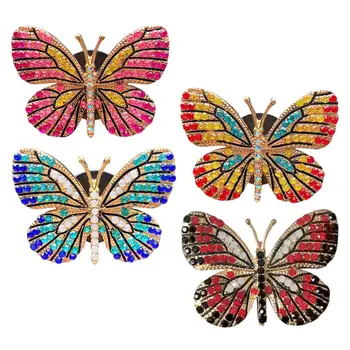 Bling Butterfly Air Vent Clips Car Air Fresheners Clips Car Diffuser Vent Clip for Cars, Trucks, SUV Car Interior Decoration