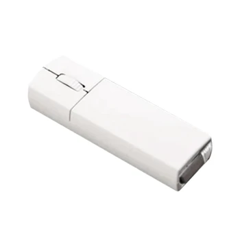 Bluetooth mini pelės įkrovimas Tinka Lenovo/Apple/Mac/Laptop Mini Mouse White