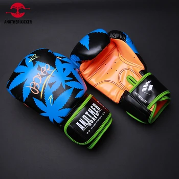 Bokso pirštinės Odinis Muay Thai Sparring smėlio maišas Štampavimo pirštinės Karatė kova MMA kikbokso treniruočių įranga Guantes De Boxeo