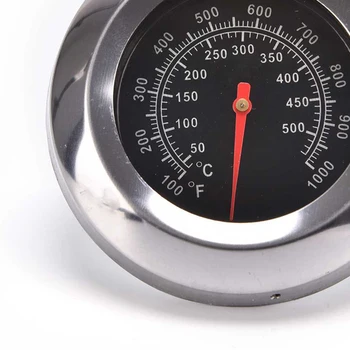 Buitinė virtuvė BBQ termometras Virtuvės termometras Nerūdijančio plieno kepsninės matuoklis Maisto gaminimo įrankių įtaisai