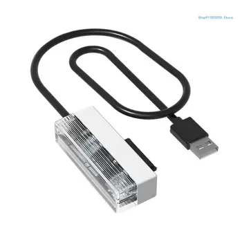 C5AB mini-SATS 7P+6P adapterio kabelis USB keitiklio laidas į USB 2.0 13 PIN adapteris