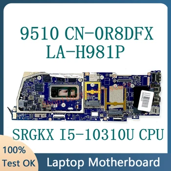 CN-0R8DFX 0R8DFX R8DFX FDB50 LA-H981P su SRGKX I5-10310U CPU NAUJA 