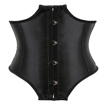 Corsets Bustiers Underbust for Women Top Sexy Waist Gothic Lingerie Vintage Corset Shape Body Belt Plus Size Black