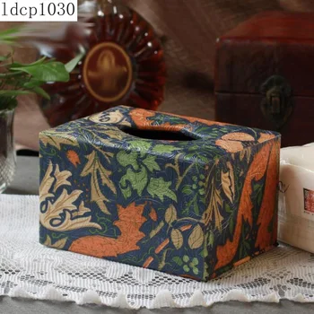 Creative Leather Tissue Box Daugiafunkcinė daiktadėžė Vonios kambario reikmenų audinių dėžutė Šiaurės šalių paprasta namų svetainės dekoravimas