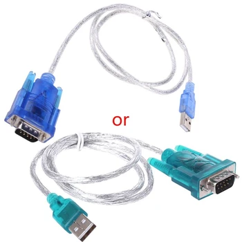 D0AB keitiklio adapteris USB į RS232 nuoseklusis prievadas 9 kontaktų DB9 kabelio nuoseklusis COM prievadas
