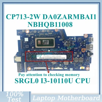 DA0ZARMBAI1 su SRGL0 i3-10110U procesoriumi 8GB pagrindinė plokštė NBHQB11008 