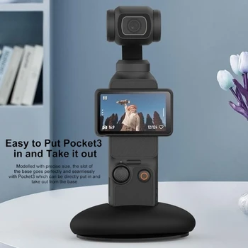 Desktop Stand for Pocket 3 Base Mount Handheld Gimbal Camera Adapter for Pocket 3 Support Action Camera Accessories