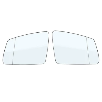 dešinė+kairė pusė Galinio vaizdo veidrodžio stiklo objektyvas 2128100521 2128100621 skirta Mercedes-Benz A B C E S GLA GLK klasė W204 W212 W221
