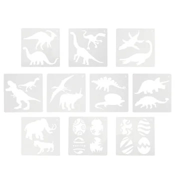 Dinozaurų šablonas Meno trafaretai Dažų amatas 