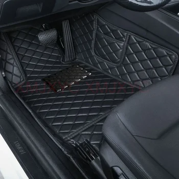Dirbtinės odos individualūs automobilių grindų kilimėliai Hyundai Genesis G80 GV60 GV80 Genesis Coupe 2009-2016 interjero aksesuarai