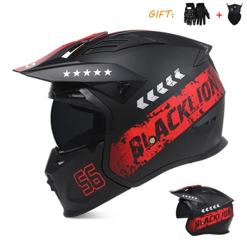 DOT ECE Riding Motocross Racing Full Face Motocycle Helmet Off-road Motobike Riding Helmet Casco Open Face Moto Capacete