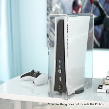 Dulkėms atspari apsauga Žaidimų konsolės dangtelis Pagrindinio kompiuterio apsauginis dangtelis Pagrindinio kompiuterio priedai, suderinami su PS5 žaidimų priedu