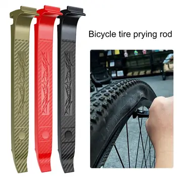 Dviračio padangų svirtis Lengvas padangų pašalinimo įrankis kalnų dviračiams Ergonomiškas dizainas Neslidus paviršius Stipri svirtinė dviračio padanga