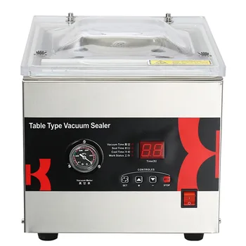 DZ-260C stalinė vakuuminio sandarinimo mašina maisto vakuuminė mašina pakavimo mašina automatinė sausa šlapia dvejopo naudojimo vakuuminė maža komercinė