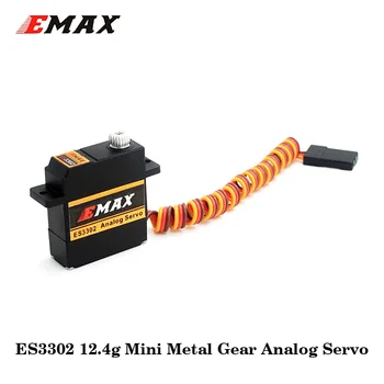 EMAX ES3302 12.4g Mini metal gear analoginis servo / ES3352 12.4g Mini metal gear skaitmeninis servo RC lėktuvo sklandytuvui