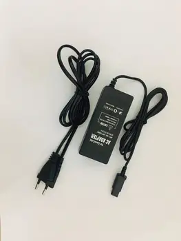 EU Kištukinio kintamosios srovės adapterio maitinimo šaltinis N GC gamecube konsolei su maitinimo kabeliu