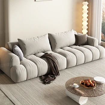 europietiška tingi sofa jaukūs šiaurietiški komplektai minkštas poilsio kambarys Svetainė Sofos grindys Itališki namai Muebles Para Hogar kambario dekoravimas
