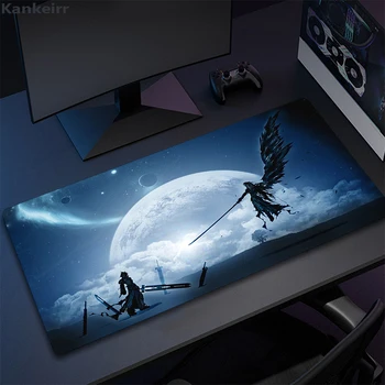 F-Final Fantasy Didelis pelės kilimėlis PC Gamer guminis neslystantis žaidimų klaviatūra Pelės kilimėliai Kilimas Biuro kompiuteris Stalo kilimėlis Kilimas Xxl