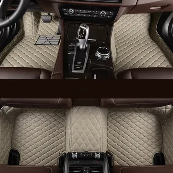 Geros kokybės kilimėliai! Individualūs specialūs automobilių grindų kilimėliai, skirti Ford Mustang Mach-E 2024-2020 patvariems vandeniui atspariems kilimams, nemokamas pristatymas