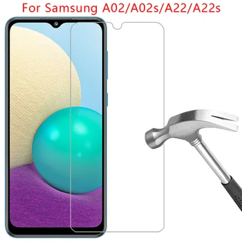 grūdinto stiklo dėklas, skirtas Samsung Galaxy A02 A02S A22S A22 4G 5G dangteliui ant 02 22 s 02s 22s 02A 22A Coque 360 Samsun Galax Galxy