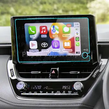 Grūdinto stiklo ekrano apsauga, skirta Toyota GR Corolla 2023 8 colių automobilių informacijos ir pramogų GPS navigacija dešinysis vairas JK AU JP HK