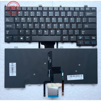 GZEELE Nauja Dell PK130VN1B00 PK130VN2B00 NSK-LD0BC JAV klaviatūra su foniniu apšvietimu