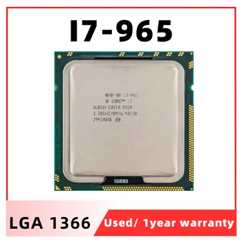 i7-965 procesorius pagrindiniam procesoriui CPU 3,2 GHz 45NM 130 W LGA 1366 Core i7 procesorius Keturių branduolių darbalaukio procesorius