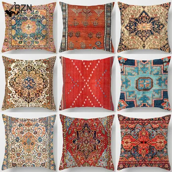 Indijos Boho pagalvės užvalkalas Etninis Bohemina pagalvės užvalkalas miegamojo namų dekoravimui Pagalvės užvalkalas lovai Sofa Svetainės dekoravimas 40x40
