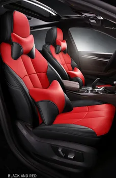 Individualūs automobiliniai sėdynių užvalkalai Oda skirta VOLVO XC70 S60 S80 XC60 V40 V60 C30 C70 XC90 S90 XC-CLASSIC XC40 S40 automobilių aksesuarų stilius