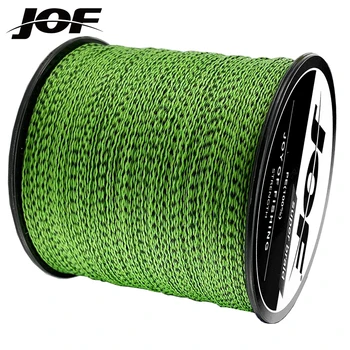 JOF High Stength Fishing Line Main Line Spotted Invisible X4 Upgrade 4 Braided Multifilament PE Line Pesca 300M LAKE Ocean Beach