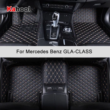 KAHOOL Custom automobilių grindų kilimėliai Mercedes Benz GLA CLASS H247 X156 Auto Accessories Pėdų kilimas