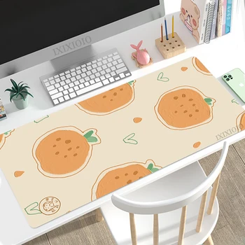 Kawaii Mielas vaisių pelės kilimėlis Žaidimai XL Pagrindinis Pasirinktinis Naujas didelis pelės kilimėlis XXL klaviatūros kilimėlis MousePads kilimas neslystantis stalo kilimėlis