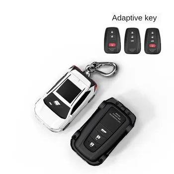 Key Cover Case for Toyota RAV4 Key Case RAV4 Car Model Key Case Abu Fenlanda Rongfu RAV4 Vieno paspaudimo Start Key Installatio