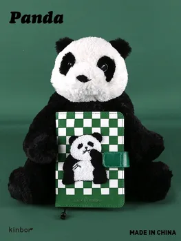 Kinbor Panda Planner užrašų knygelės tvarkaraštis, laiko valdymas, pasirenkami vidiniai puslapiai, nemokamas PVC viršelis