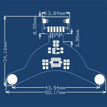 Klipper įrankių lenta ADX345 3 ašių akselerometro plokštė daugiafunkciai patogūs 3D spausdintuvo priedai