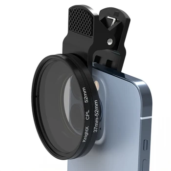 KnightX DSLR efektas Telefono kamera Makroobjektyvo poliarizatorius Fotoaparato objektyvas CPL ND Žuvų akių objektyvų filtras Išmaniesiems telefonams