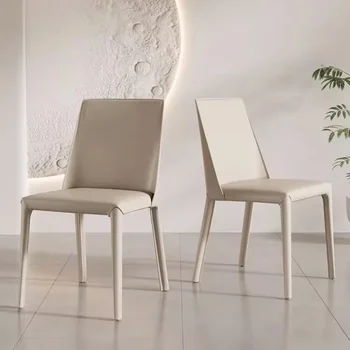 Komfortas Modernios valgomojo kėdės Prabangus namų dizaineris Dinning kėdė Svetainė Virtuvė Virtuvė Meuble Interjero dekoravimas