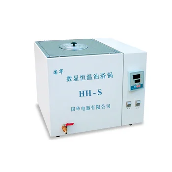 Laboratoriniai prietaisai Skaitmeninis ekranas Šildymo pastovia temperatūra Cirkuliacinis termostatinė purtymo alyvos vonia