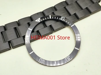 Laikrodžio keraminis žiedas SKX007 Refit Skx009/011/SKXA35/SKX131/135 Pakaitinis paskirstymo žiedas 38mm