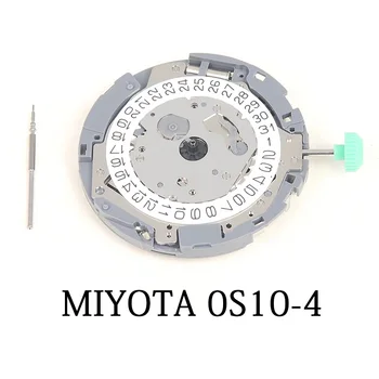 Laikrodžių priedai Nauja japoniška importuota judesio kvarco mašina MIYOTA OS10 kalibro 4 valandos kalendorius