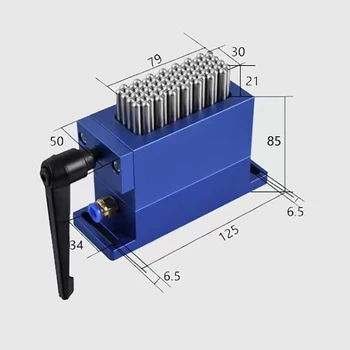 Lankstus laikiklis 30x79MM Universal Flexible Claw 304 Nerūdijančio plieno adatos apkrova 70KG CNC lazerinio žymėjimo mašinai