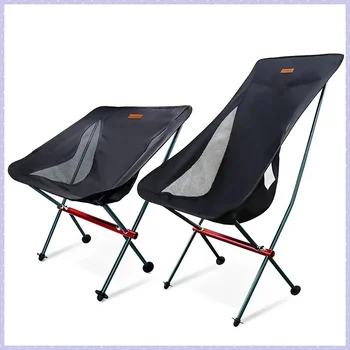 Lauke sulankstoma kėdė kempingas nešiojamas praplatintas itin lengvas Oksfordo audinys laisvalaikio eskizas paplūdimio kempingas žvejyba kvėpuojanti kėdė