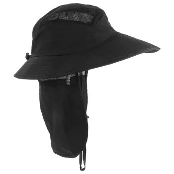 Lauko kepurės nuo saulės Žvejybos kepurės Apsauginė kepurė Kaklo atvartas su ryškiu plačiu kraštu Audinys Vyrai ir moterys Blokavimas