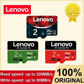 Lenovo V60 4K atminties kortelė 2TB UHS-I Micro TF SD kortelė 1TB mobili SD kortelė 512GB 256GB 128GB Telefono kompiuterio fotoaparato dropshippingas