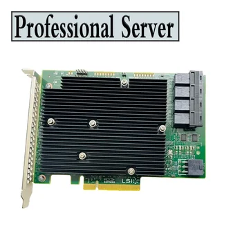 LSI SAS 9300-16i RAID valdiklio kortelė 12Gbps HBA BUS adapteris IT režimas SATA PCIe plėtiklio kortelė ZFS TrueNAS UNRAID