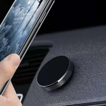 Magnetinis automobilinio telefono laikiklis Prietaisų skydelis GPS navigacijos magnetas Mobiliojo telefono stovas Vairo laikiklis Sieninis laikiklis, skirtas iPhone Samsung