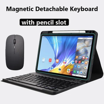 Magnetinė klaviatūra, skirta Xiaomi Pad 6 6 Pro 11 2023 5 11 skirta Xiaomi Pad 5 Pro 11 išmanusis dėklas su pieštuko lizdu TPU oda