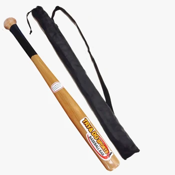 Medinis beisbolo lazda 54cm Hardball mediniai beisbolo šikšnosparniai natūralaus kietmedžio šikšnosparnis Softball medinis šikšnosparnis Lauko sporto fitneso įrankis