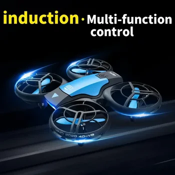 Mini Dron Profession Drone V8 4K HD plataus kampo kamera WiFi FPV aukštis Laikyti sraigtasparnio žaislus