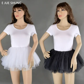Mini Lolita Cosplay Petticoat Trumpas apatinis sijonas Sūpynės Baletas Tutu sijonas Rockabilly Crinoline Girls 2024